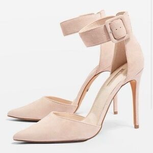 Grace Top Shop Nordstrom Cream Stiletto Heels with Mary Jane Strap